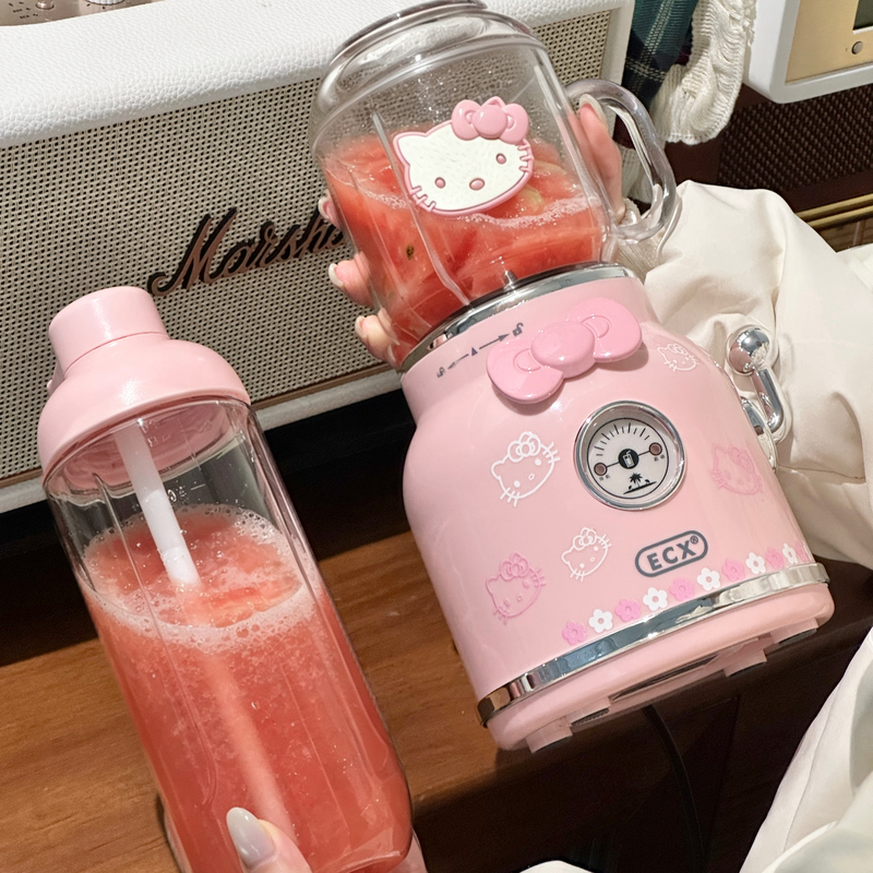 Trendy Influencer-Style Juicer, Kt Cat Blender, Multifunctional Portable Home Food Processor, Birthday Gift, 520 Gift