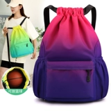 Рюкзак, вместительный и большой мешочек для тренировок, баскетбольная спортивная сумка-органайзер для спортзала, делается под заказ, с печатью вашего логотипа, на шнурках