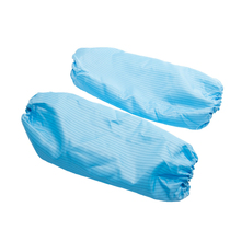 Anti-static sleeve blue dust-free workshop dustproof protection work sleeve purification clean washable anti-fouling