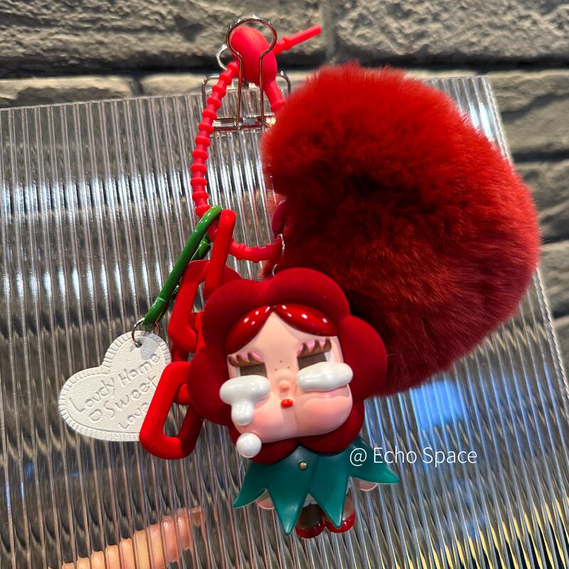 Authentic Crybaby Cupid's Tears Bag Pendant Creative Keychain Ornament Bubble Mart Handmade Gift