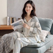 Brand Special Sale Romansa Pyjamas Woman Spring Autumn Style Pure Cotton Long Sleeve New Home Suits of Lady Wind Casual Suit
