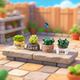 Succulent Cactus ins Wind Computer Monitor Desktop Peripheral Small Ornaments Creative Stress-Relief Small Ornaments