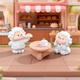 Miniature Landscape Ornaments Cartoon Cute Cake Shop Little Sheep Figurines DIY Dollhouse Decoration Accessories Desktop Small Ornaments