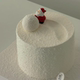 New Year's Day Ski-Themed Dessert Cake Decoration Cartoon Cute Resin Snowman Santa Claus Scene Ornament