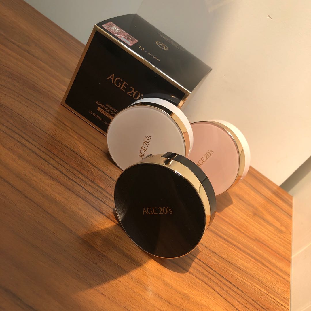 Korea's love for the age 20's beloved air cushion bb cream water light essence water powder cream Flawless Moisturizing Powder Base Cream