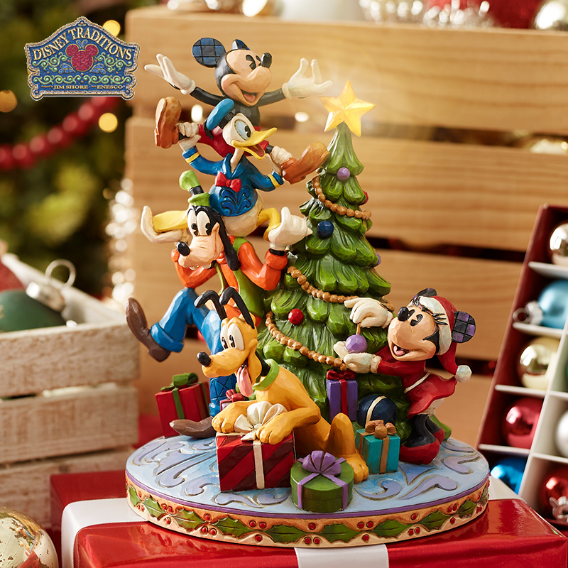 Enesco Disney Light-Up Mickey and Friends Christmas Tree Ornament Authentic Figure Christmas Gift Enesco Disney Light-Up Mickey and Friends Christmas Tree Ornament Authentic Figure Christmas Gift