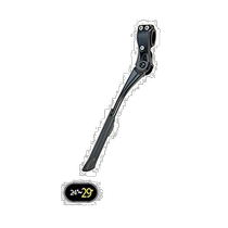 (Direct Mail from Japan) Giza Products Side Stand Durable Adjustable Bicycle Black CL-KA70