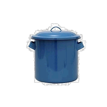 Japan direct mail (Japan direct mail) Nodahoro Noda enamel enamel jar 24cm blue made in Japan