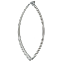 Japan direct mail Shimano stainless steel Damo replacement frame 45 cm silver PD-3E1S