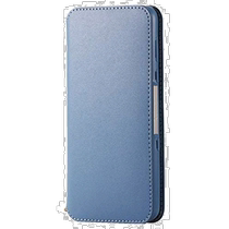 (Direct Mail from Japan) Yilike AQUOS Case Notebook NEUTS Soft Belt Magnet Vertical Blue