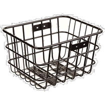 Self-operated｜Panasonic Panasonic bicycle basket black compact portable manual long-lasting and durable