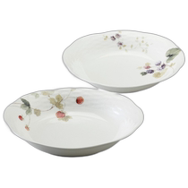 NARUMI Lucy Garden oval plate set 23cm suitable for 2 people