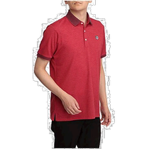 (Publipostage direct du Japon) Mizuno Mizuno Golf POLO à manches courtes pour hommes M Rouge 52MA1007