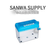 (日本直邮)SANWA SUPPLY电工手动碎纸机PSD-12办公迷你家用小型