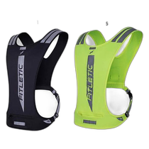 Japan direct mail FITLETIC reflective running vest GLO VEST jogging marathon running top