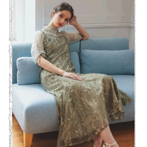 Japan direct mail Dorry Doll womens lace dress with see-through top full of design