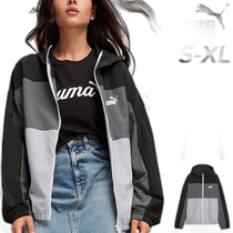 Japan direct mail PUMA womens long-sleeved jacket windproof and waterproof training sportswear outer wear windbreaker outer suit 67