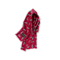 Japan direct mail BEAMS PLUS mens exquisite colorful pattern silk scarf spring and summer trend accessories off