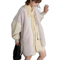 Japan direct mail (etsinta エシンタ) fur patchwork jacket CIAOPANIC TYPY suede