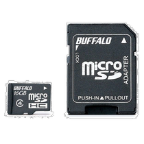 (Japan Direct mail) Bafarro Class4 microSDHC SD adapter 16GB RMSD-BS16GA
