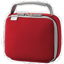 (Direct mail from Japan) ELECOM waterproof portable tool bag storage bag with carabiner red