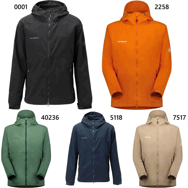 mammut猛犸象男士外套夹克衫户外1012-00391冲锋衣男外套