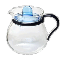 (Japan Direct Mail) Iwaki IWAKI heatproof glass teapot microwave kettle Petit Tea Blue
