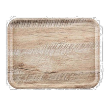 (Direct mail from Japan) Cambro Kanbao Unisex Tray Light Oak Wood Grain Anti-Slip MA3343E86