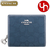 Japan Direct Mail Coach Wallet Bifold Wallet FCU401 CU401 Denim x Dark Denim