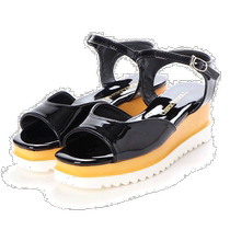 (Direct mail from Japan) SFW Liberty Doll Thick Sole Strap Contour and Comfort Leg Sandals 4009