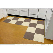 (Direct mail from Japan) Sanko ceramic tile carpet 20 pieces 30x30cm beige deodorizing washable KH-95
