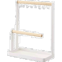 (Direct mail from Japan) Yamazaki Yamazaki Ryuji jewelry storage tabletop type easy to organize large capacity