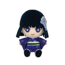 (Direct mail from Japan) Bandai Cute miscellaneous goods plush doll black hair girl 2636 material