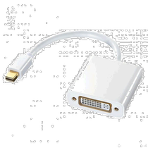 Self-operated｜SANWA SUPPLY converter Mini DP-DVI conversion adapter stable transmission