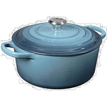 (Direct mail from Japan) Le Creuset enamel pot navy blue 22cm gas induction cooker oven available