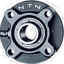 Japan direct mail NTN bearing unit UKFC218D1 cylindrical bearing box shaft diameter 80mm total length 265mm