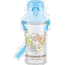 (Direct Mail from Japan) Skateboard Childrens Water Bottle Transparent Bottle 480ml Corner Bio Learning PSB5TR