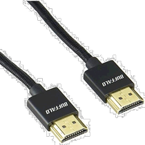 Buffalo Buffalo HDMI Cable Buffalo HDMI Cable Advanced Certified Thin 1 Meter Black