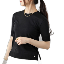 Japan direct mail HERNO T-shirt GLAM KNIT EFFECT JG000223D 52056 female style