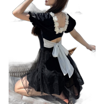 Japanese direct mail TeddyShop womens back bow dress one-piece swimsuit hys3169