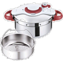 (Direct Mail from Japan) T-fal Pressure Cooker Tefal Pressure Cooker Red 4 5L Easy Open Cooking Utensil