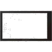 (Direct mail from Japan) Sony LCD protective film display protection semi-rigid board α6300 α6000 PCK-