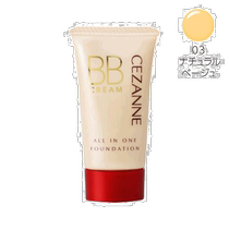 Япония прямая почтовая Cezanne BB cream 03 натуральный бежевый 40г