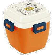 (Direct Mail from Japan) Skedar Double Layer Lunch Box 620ml Snoopy and Friends