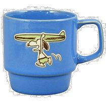 (Direct mail from Japan) Yamaka Store PEANUTS mug about 340 ml microwave oven and other compatible Snoopy punch