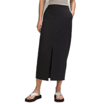 Japanese errand running Lululemon Lululemon womens long skirt black 2 prod11680560
