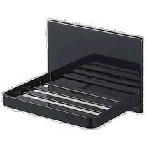 (Direct Mail from Japan) Yamazaki Soap Holder Magnet Type Black 5557