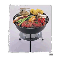 Japan direct mail Captain Stag men and women Jesca round barbecue grill outdoor equipment CAPTA