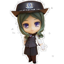 (Direct mail from Japan) Railroad Girls Nendoroid Field Marina ABS and PVC colored model