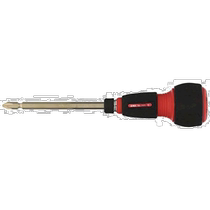 (Direct mail from Japan) anex hardware tools ratchet cross star screwdriver red and black handle saves time and effort
